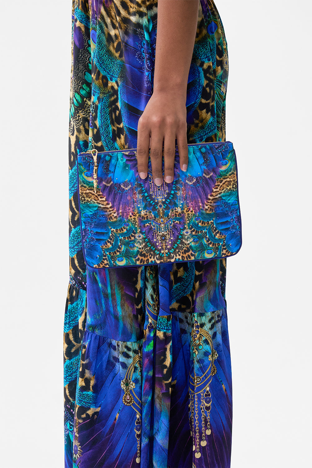 SMALL CANVAS CLUTCH COSMIC ZOOLOGY