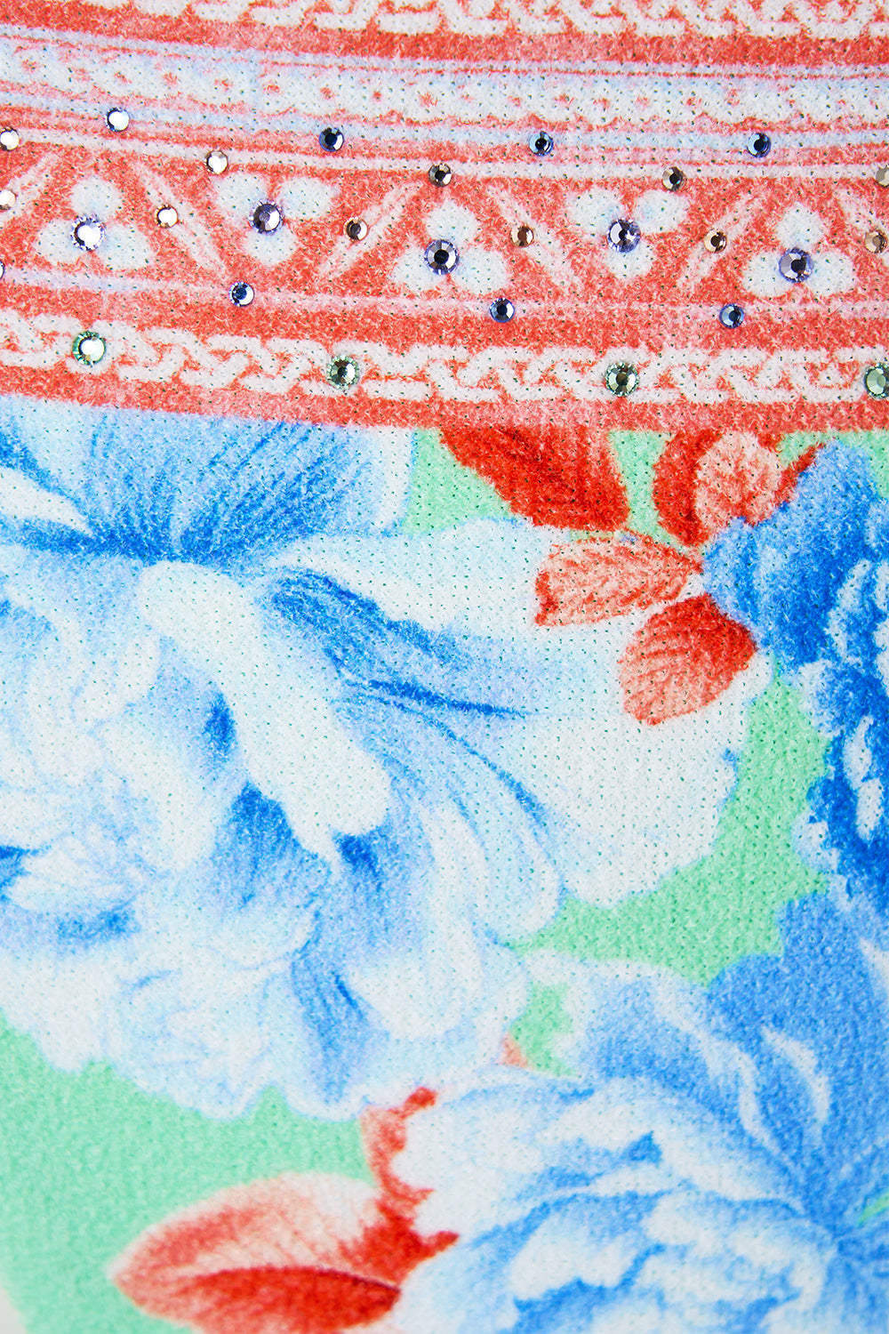 REGULAR BIKINI BOTTOM WITH RUCHED KNOT SIDES TOPKAPI POP