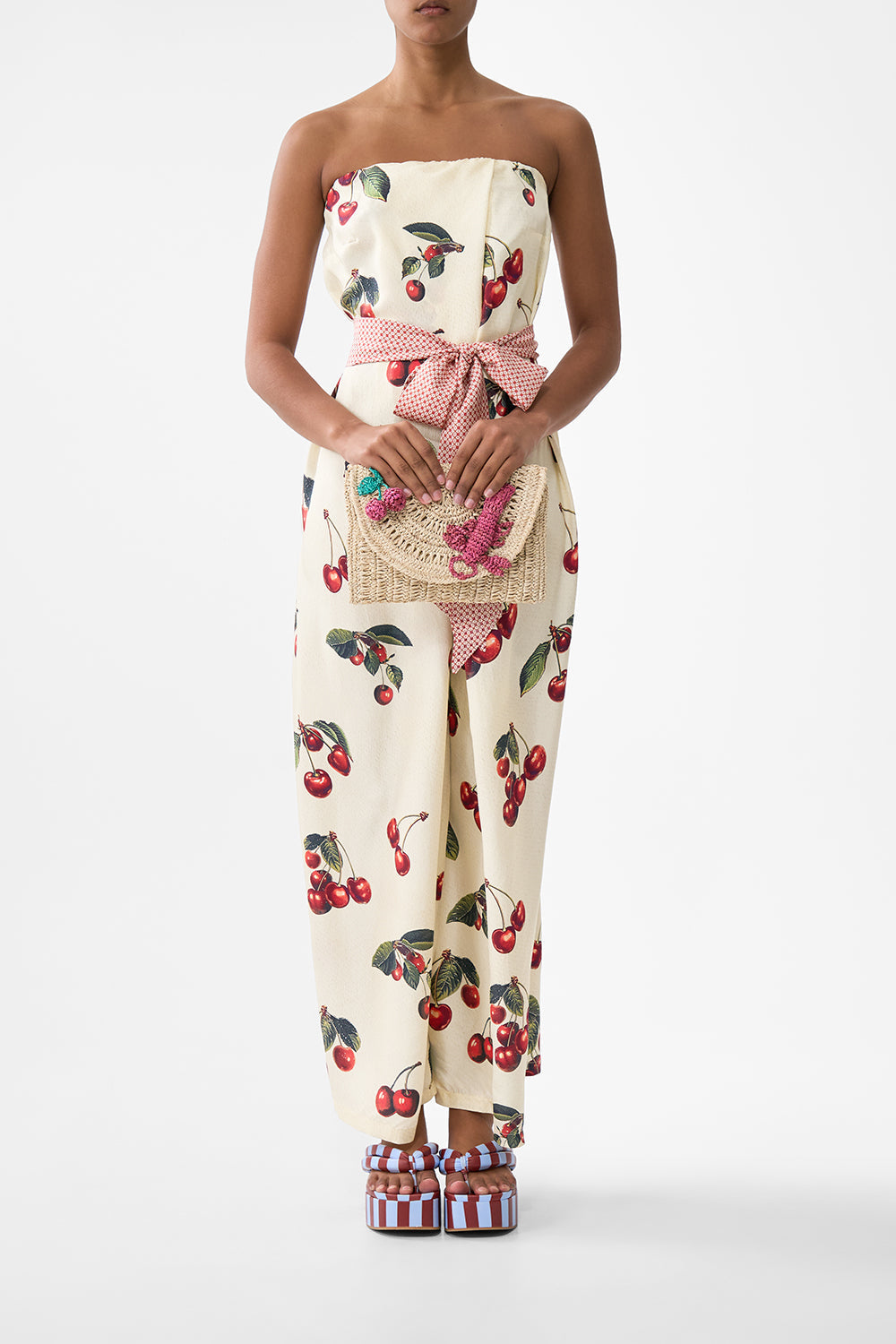 RAFFIA CLUTCH NOTES FROM THE ROAD