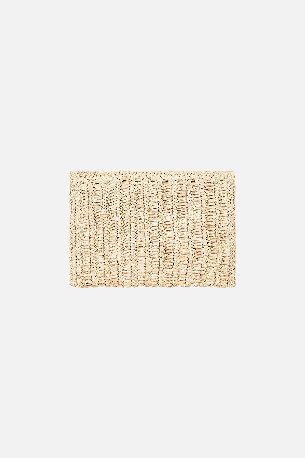 RAFFIA CLUTCH NOTES FROM THE ROAD
