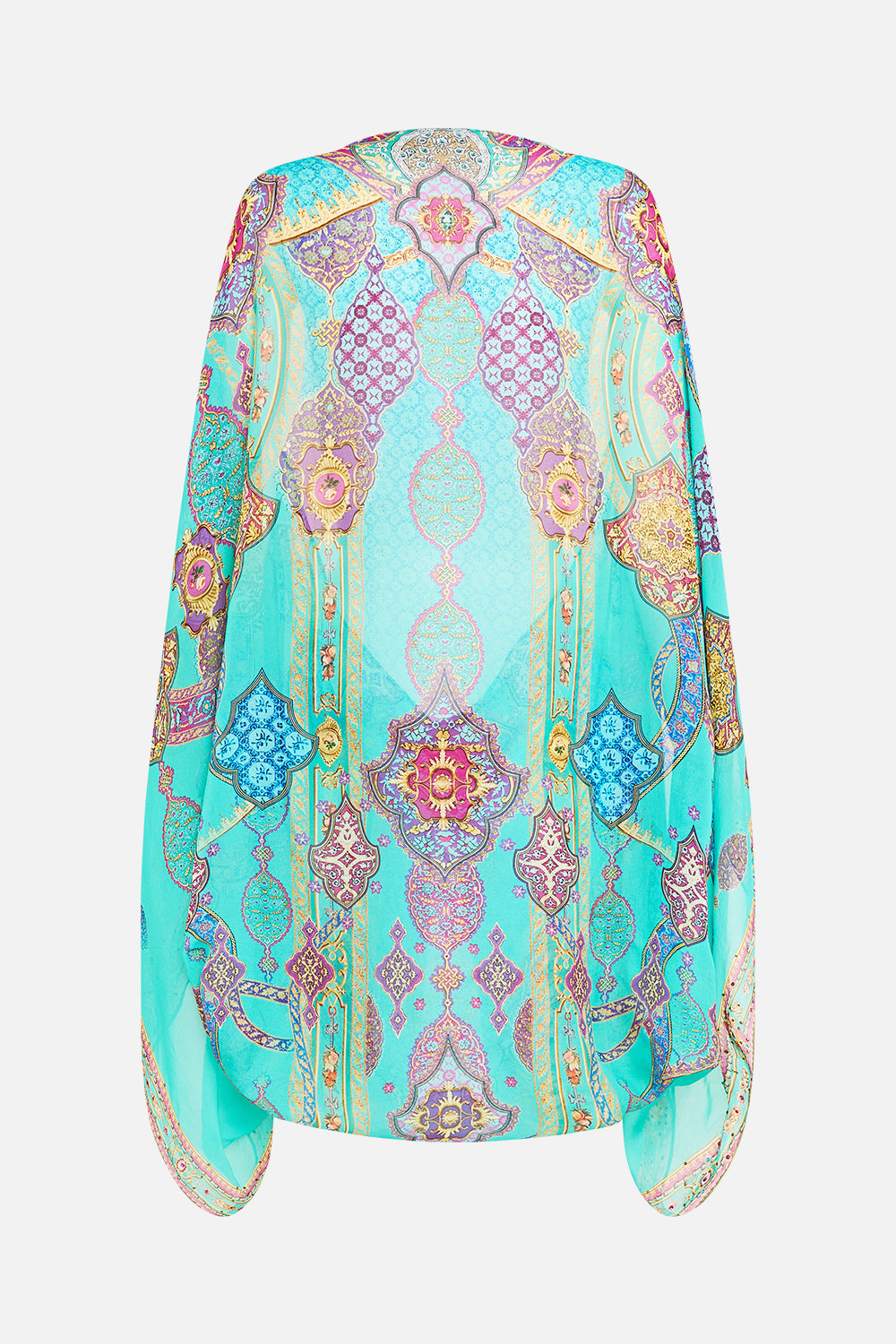 SILK CHIFFON SHRUG THE CONCUBINES CORRIDOR