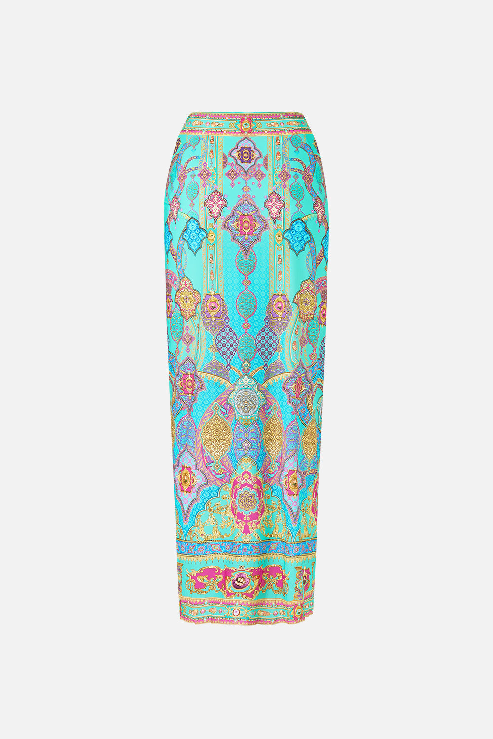 LAYERED MAXI SARONG WITH TIE FRONT THE CONCUBINES CORRIDOR