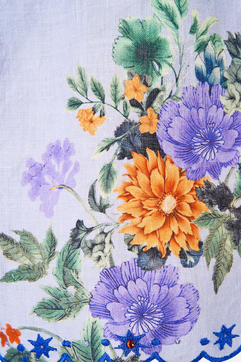 The CAMILLA Tuck Front Short in our Luscious In Lisbon print.