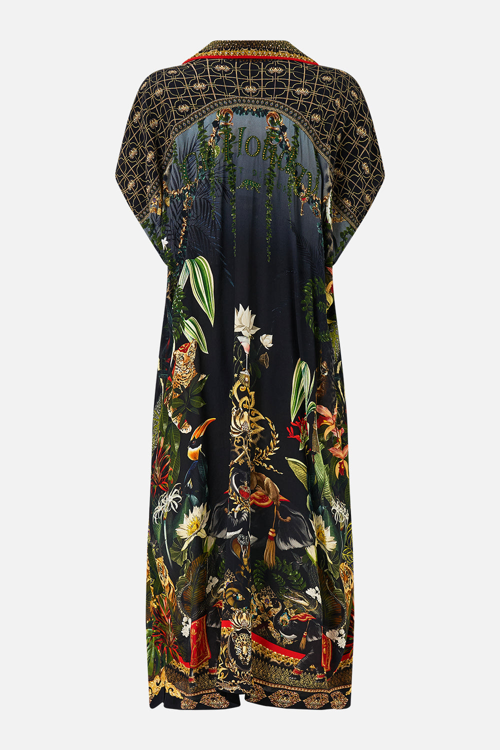 SLEEVELESS SHIRTDRESS READY FOR MY WELCOME DRINK