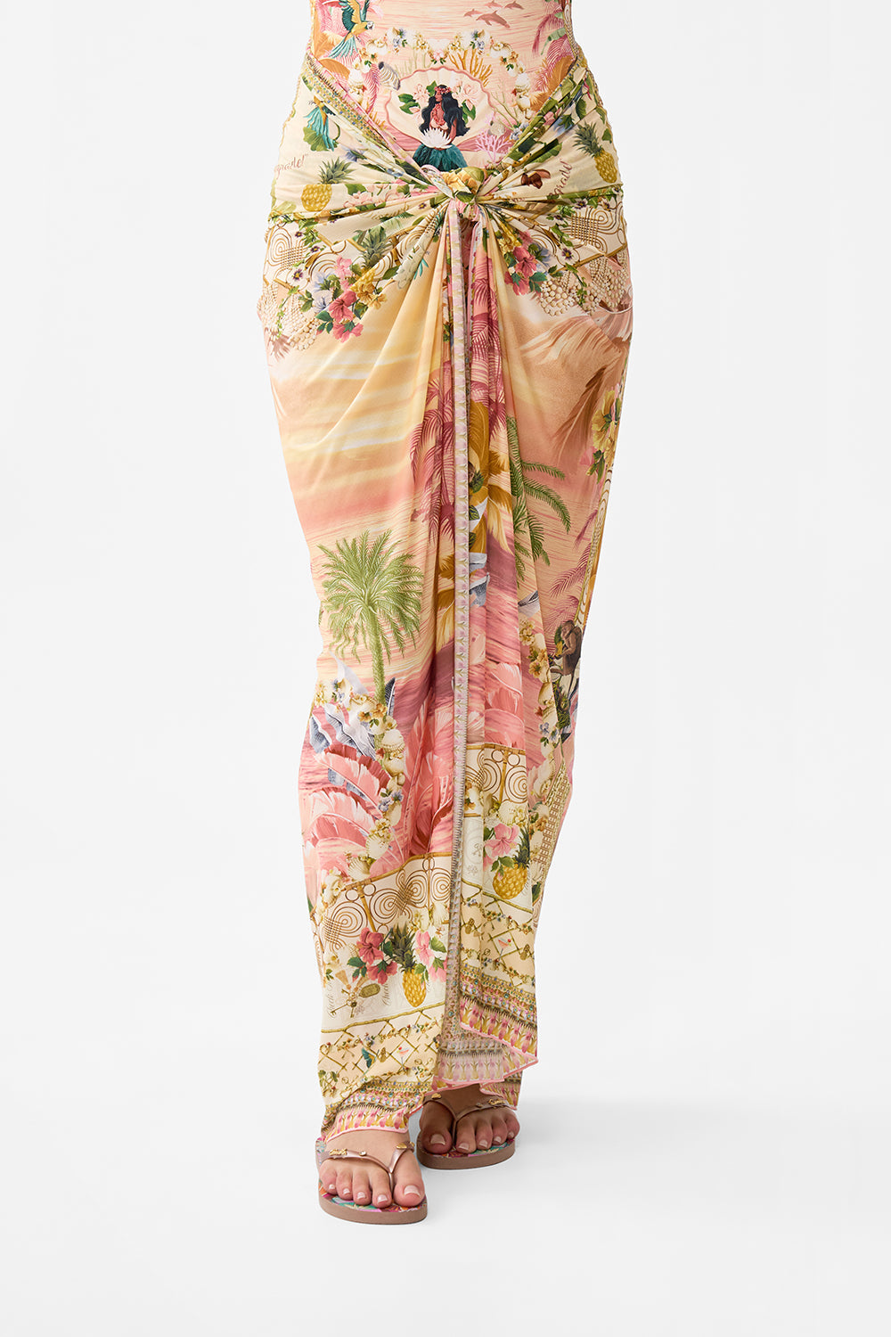 LONG SARONG WELCOME TO THE WHITE LOTUS