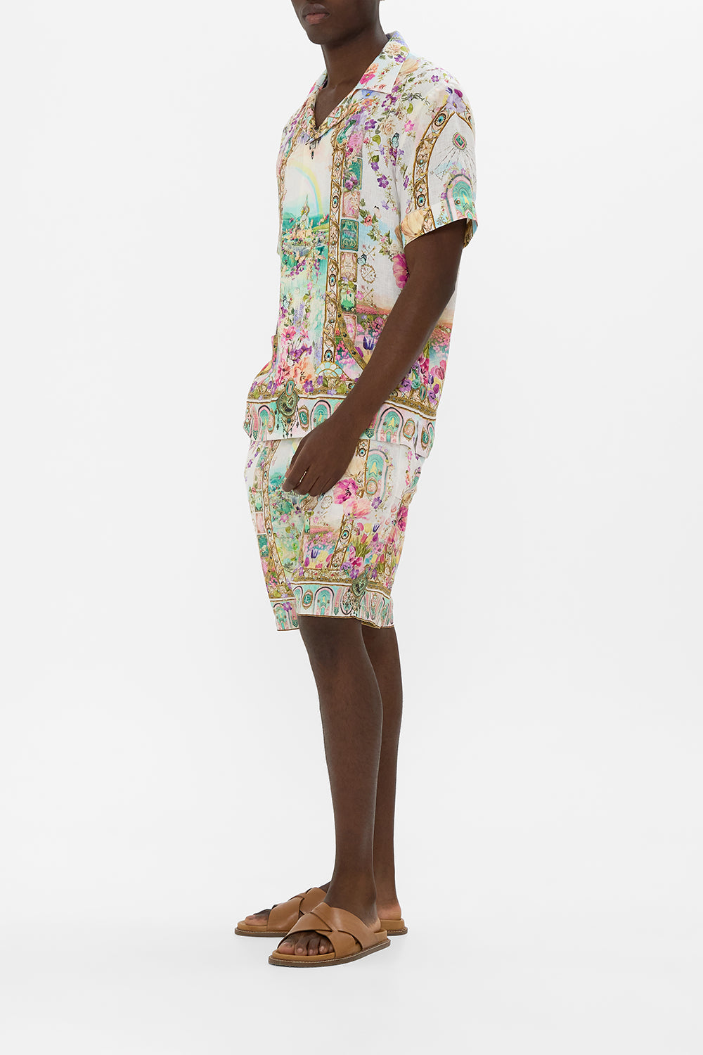 SHORT SLEEVE CABANA SHIRT MUNCHKINLAND