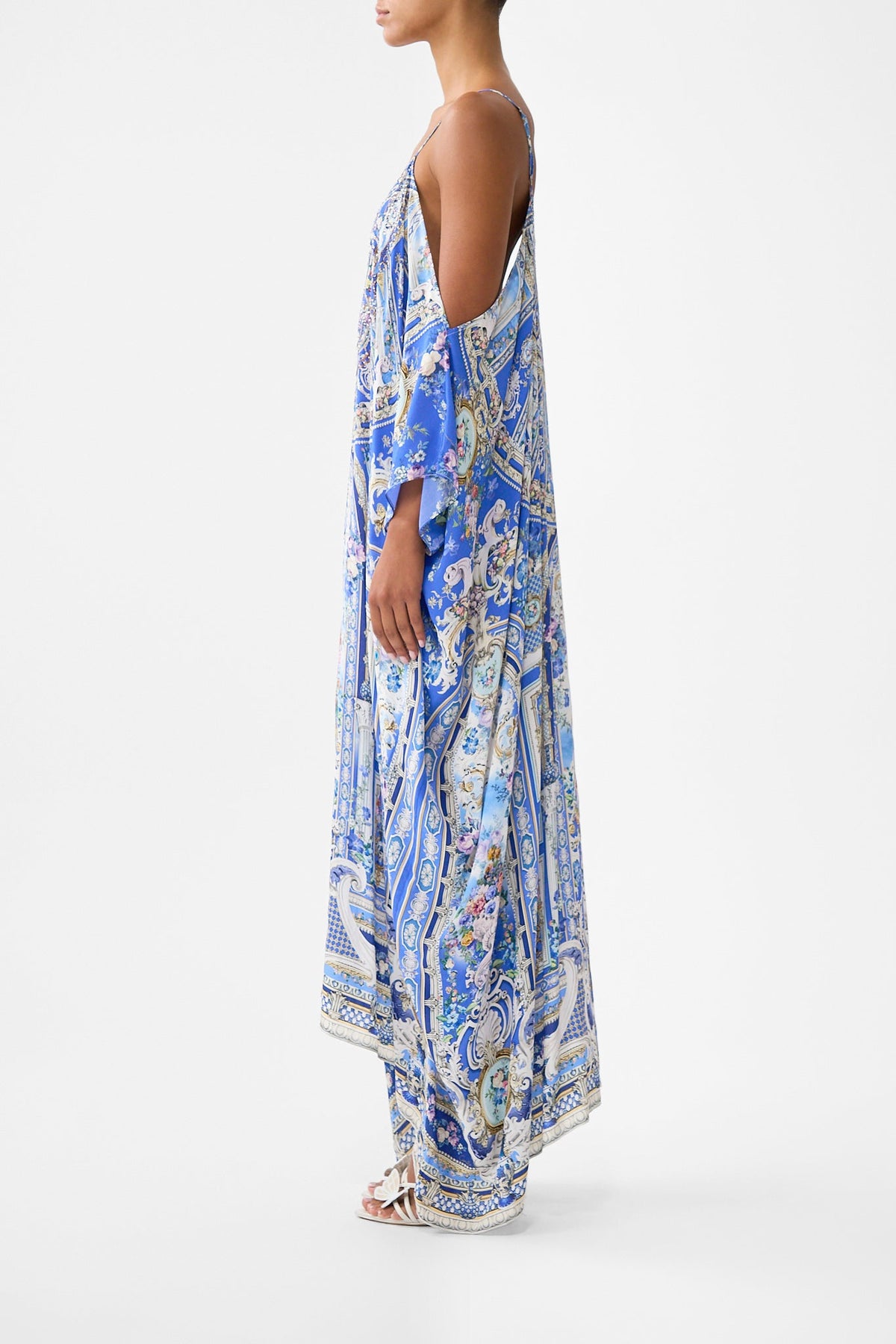 DROP SHOULDER STRAP KAFTAN OTTOMAN OPULENCE