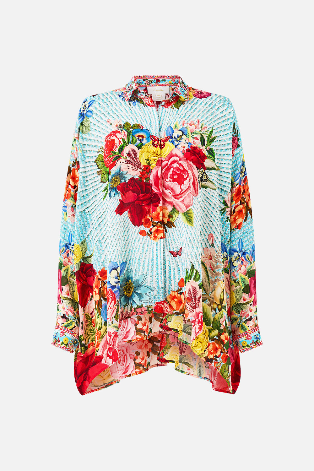 WIDE BODY COLLARED BLOUSE PAPERS AND CURIOUS CAPERS