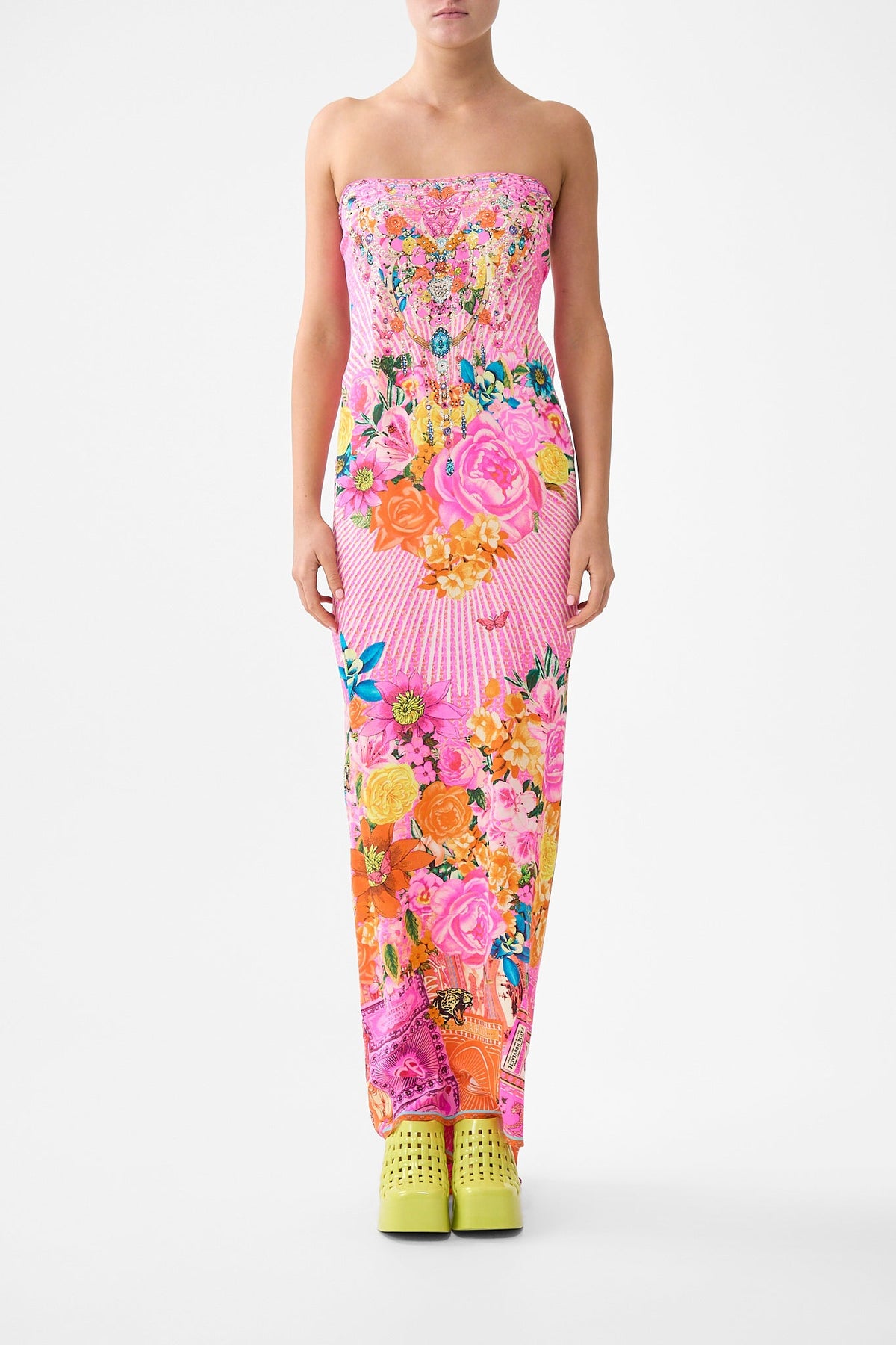 ROUND NECK KAFTAN ILLUSTRATION NATION