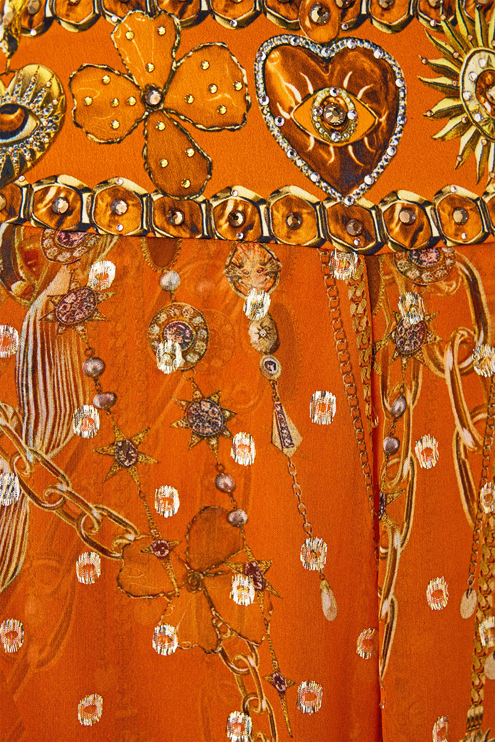 SHEER WIDE LEG PANT TALISMANS OF TURKIYE