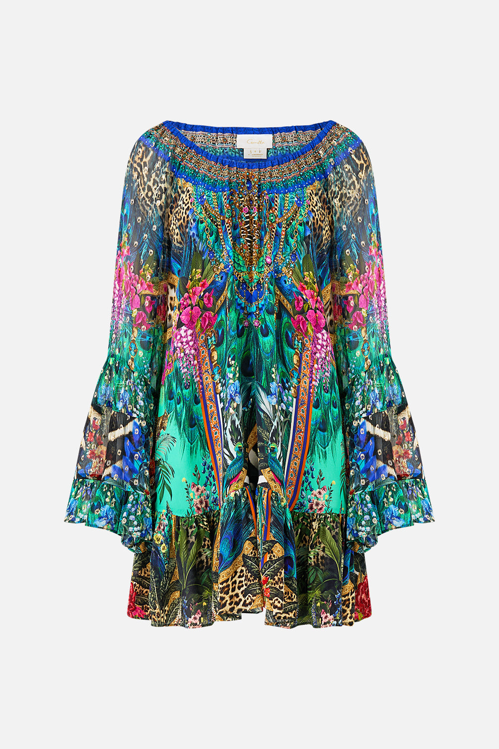 A-LINE FRILL DRESS ANIMAL ALCHEMY