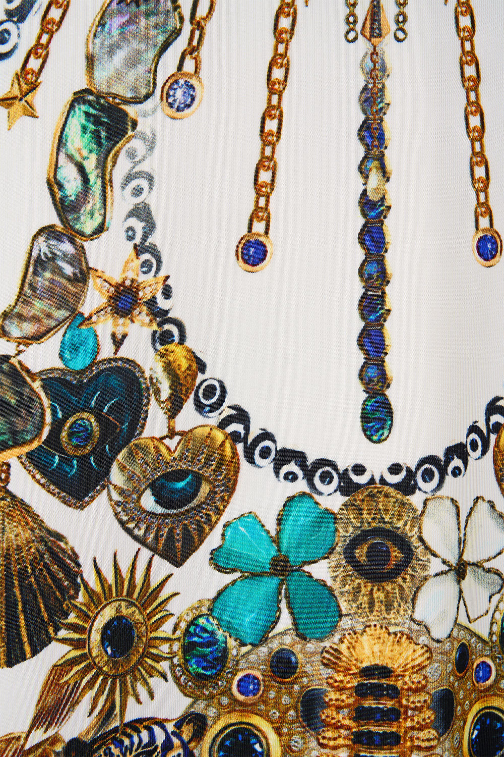 DEEP COWL PLUNGE DRESS CHAIN GANG