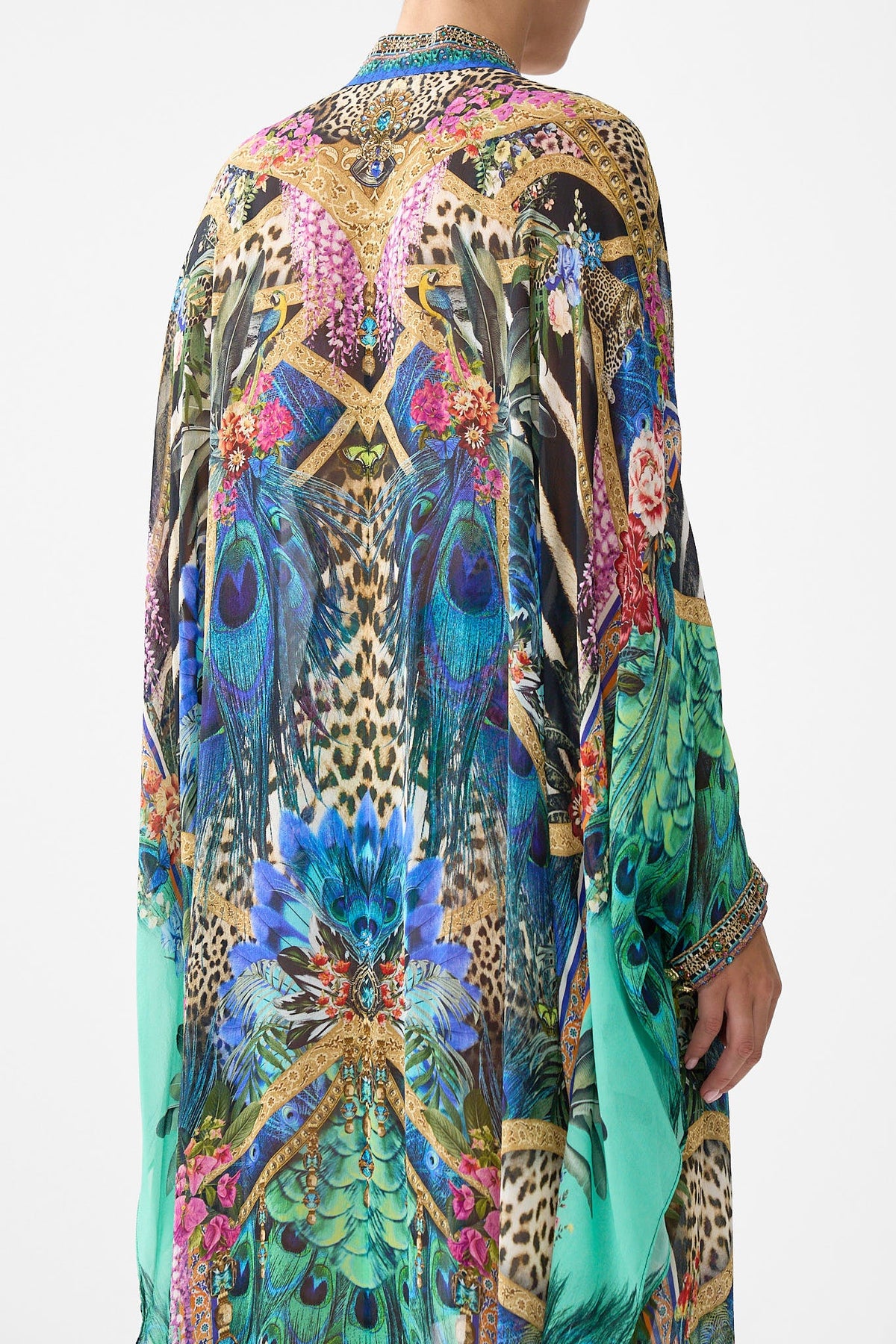 HIGH LOW DRAPED LAYER ANIMAL ALCHEMY