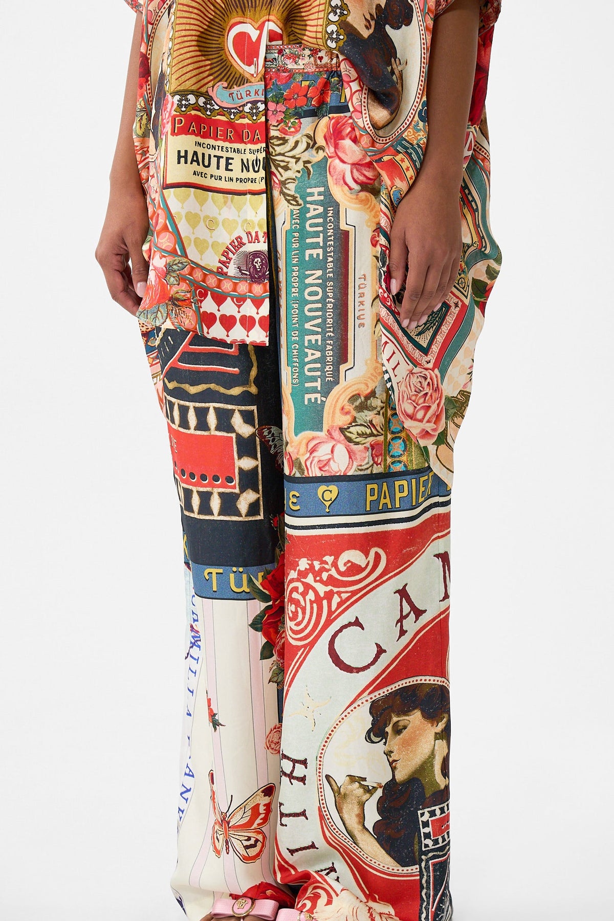 BUTTON FRONT LOUNGE PANT HIGH CLASS HOOKAH