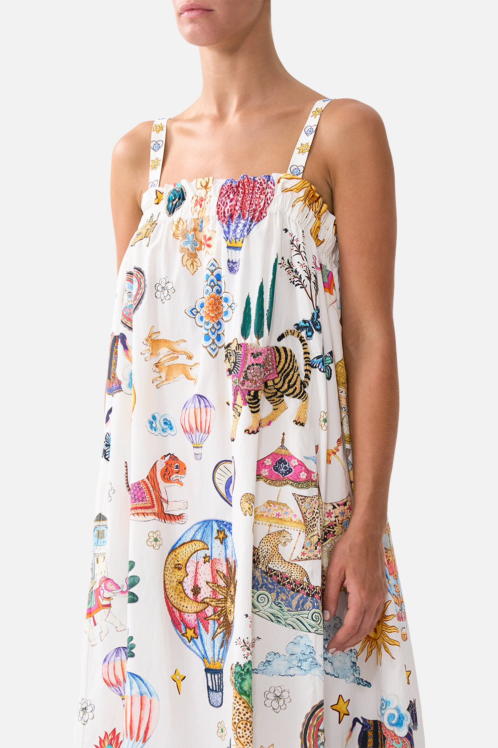 WIDE STRAP SUNDRESS KAPADOKYA KITSCH