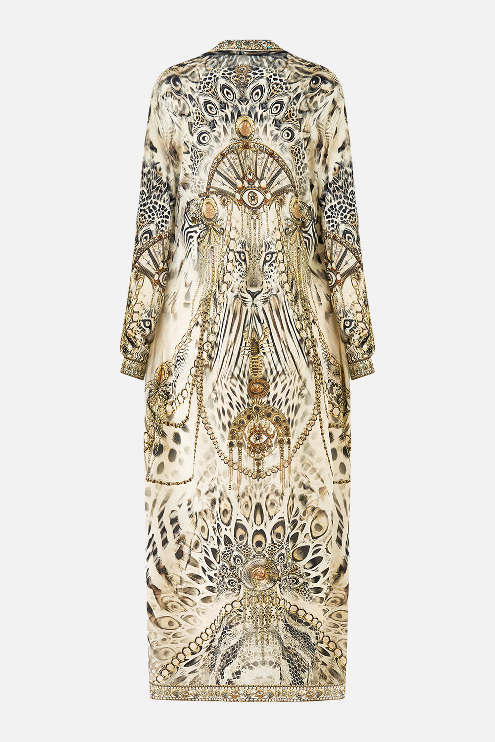 LONG CASUAL JACKET WITH POCKETS LADY LIONHEART