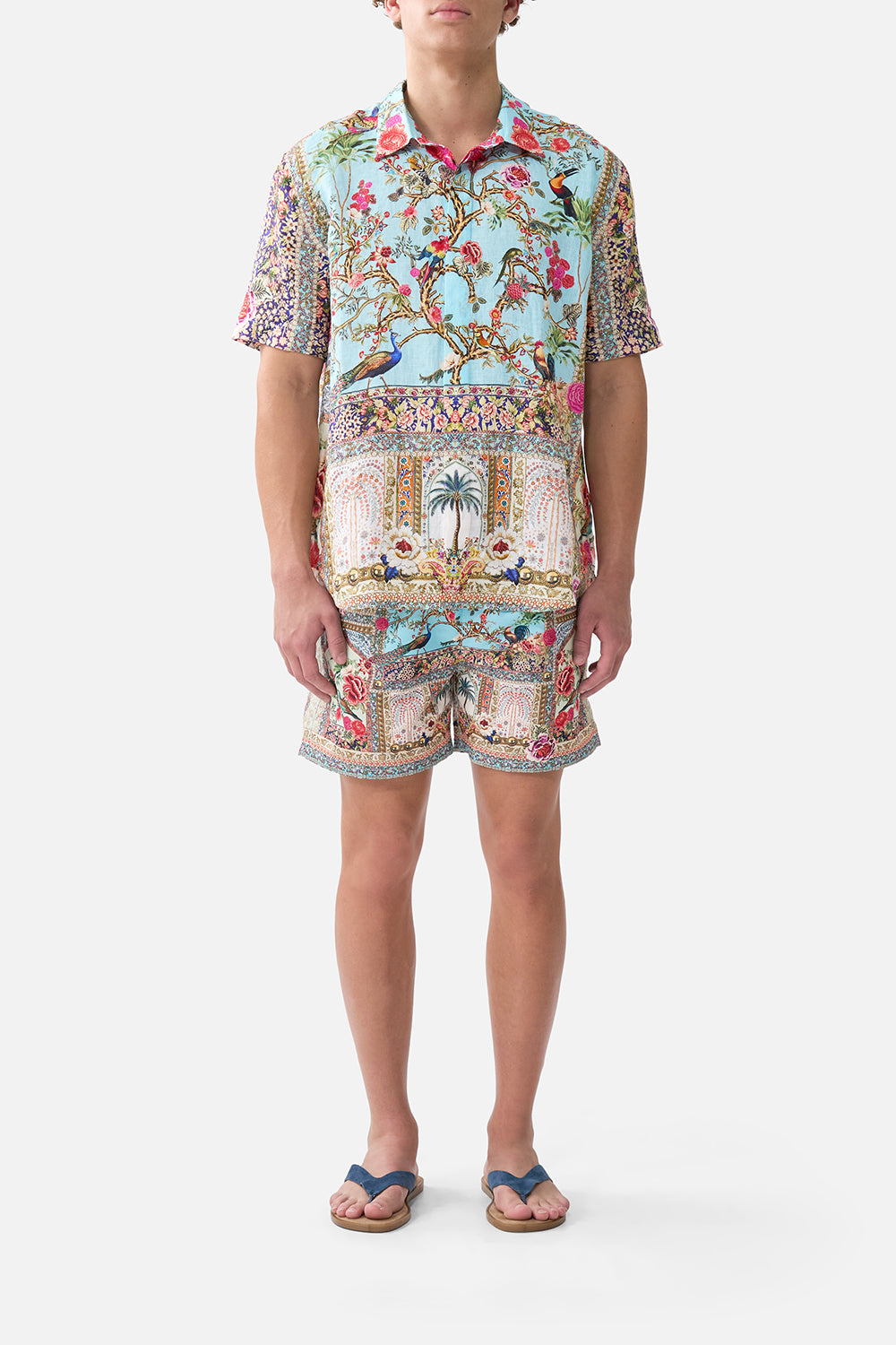 SHORT SLEEVE OVERSIZED SHIRT SULTANS AND QUEENS