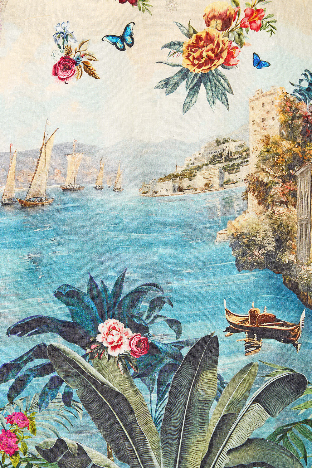 SHORT SLEEVE CABANA SHIRT BODRUM BOTANICALS