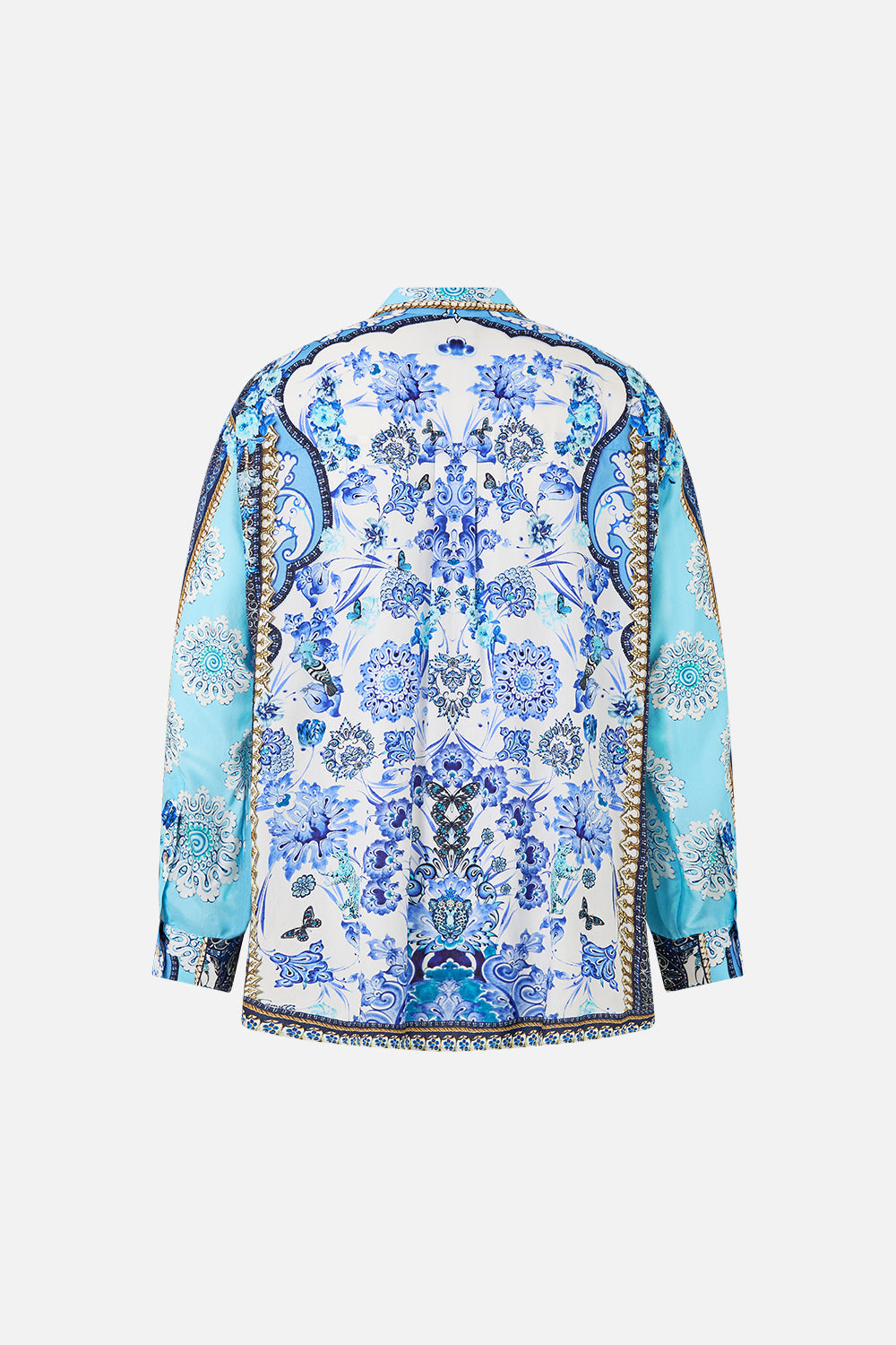 LONG SLEEVE OVERSIZED SHIRT ALL ABOUT THAT LACE