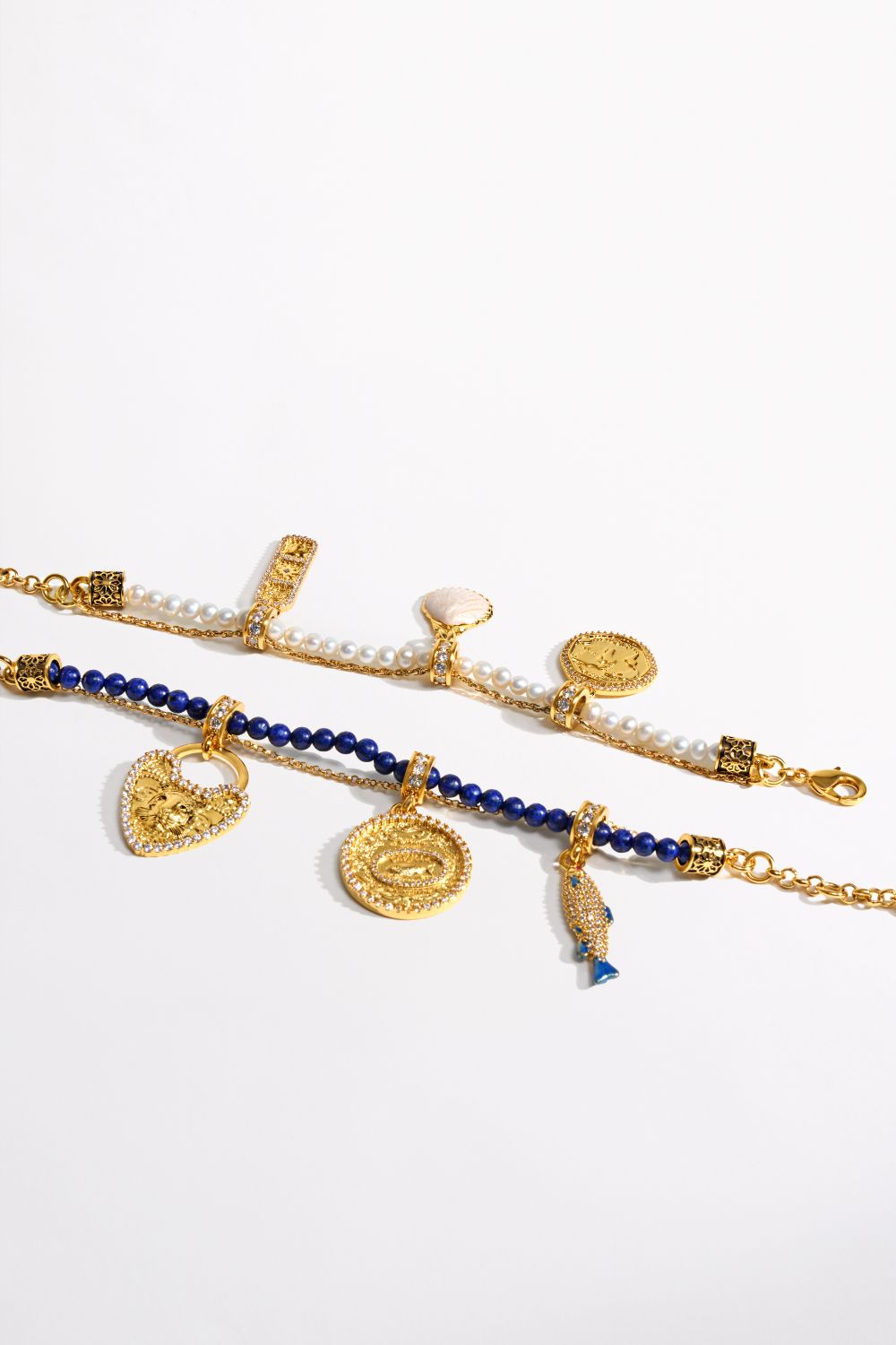 ARTISAN ARTILLERY CHARM BRACELET GOLD