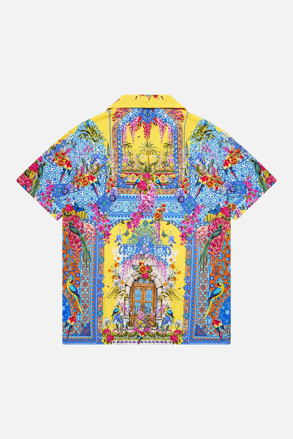 BOYS SHORT SLEEVE CAMP COLLARED SHIRT SULTANAHMET SUMMER