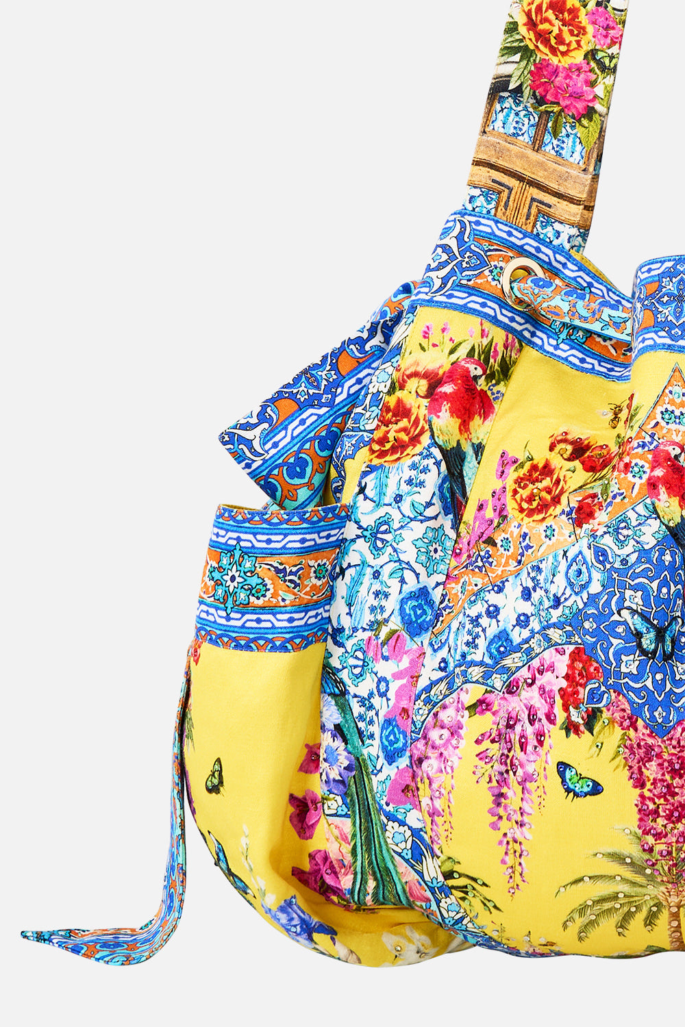 DRAWSTRING BOW BEACH BAG SULTANAHMET SUMMER