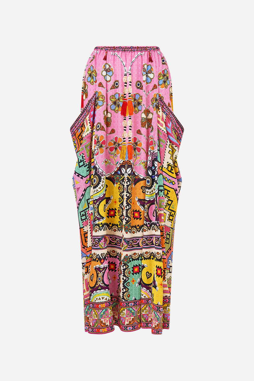 POCKET SKIRT DRESS PATCHWORK PANORAMA