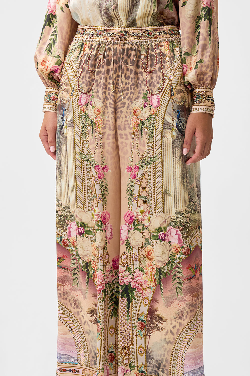 STRAIGHT LEG PANT WATERCOLOUR WONDERLAND