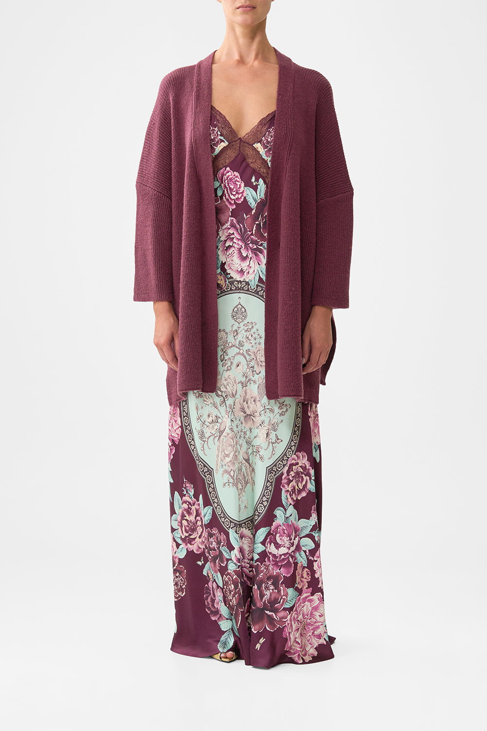 KNIT RELAXED LAYER WITH FAUX FUR IF THESE TILES COULD TALK