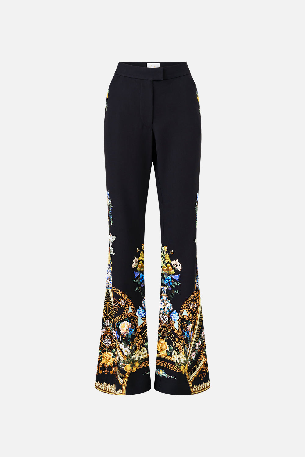 FLARE TROUSER WITH SEAM DETAIL OTTOMAN ELEGANCE