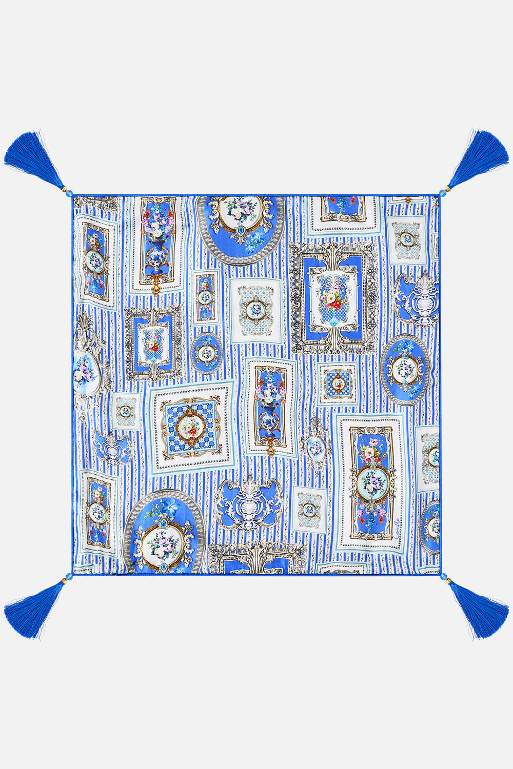 SMALL SQUARE CUSHION OTTOMAN OPULENCE