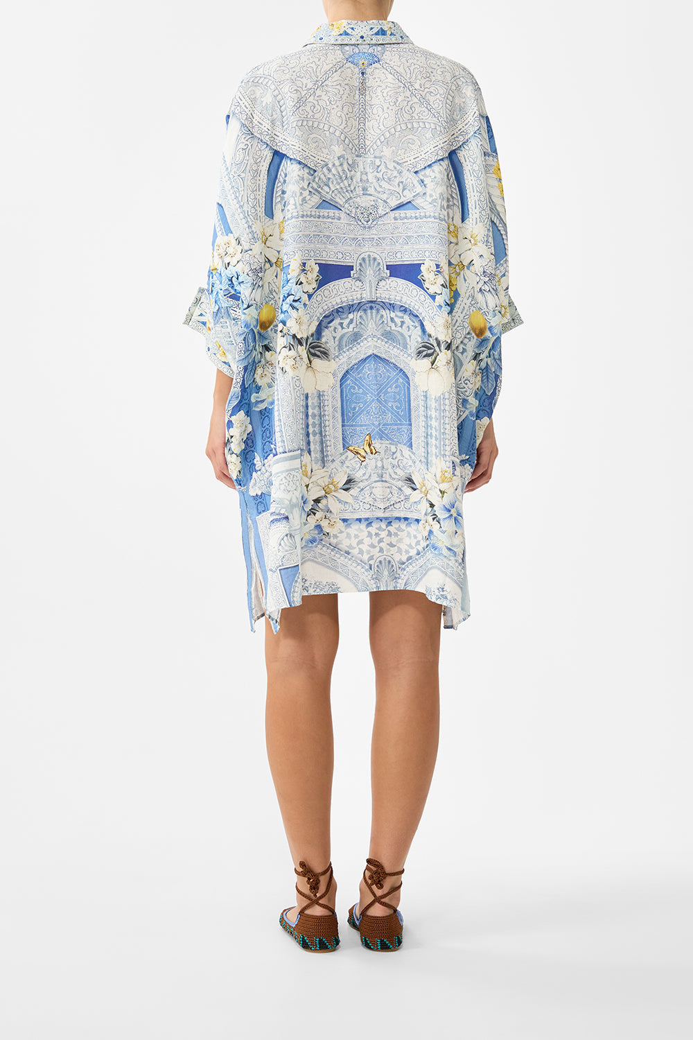WIDE BODY COLLARED KAFTAN DE NADA GRANADA