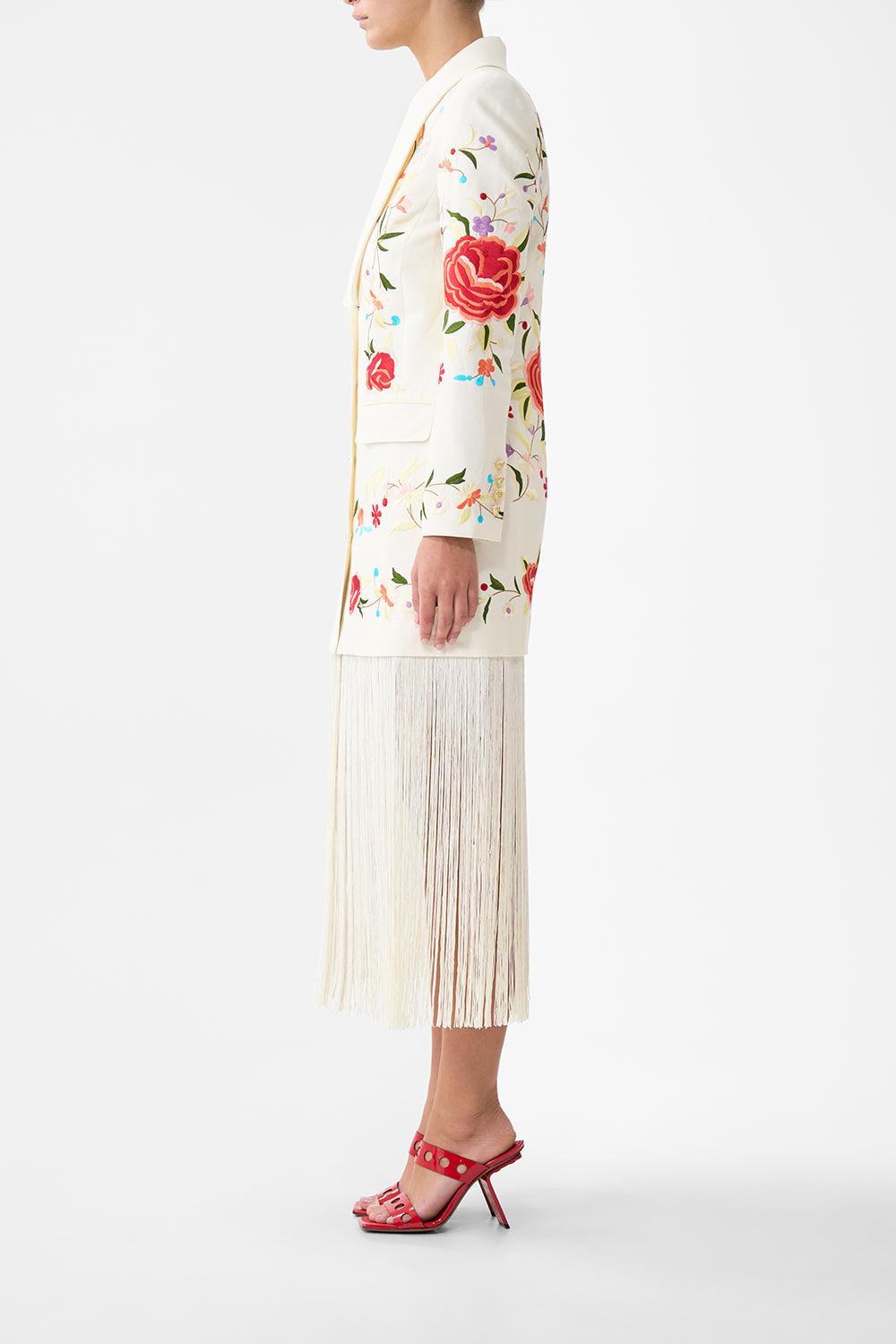 BLAZER WITH FRINGING I LEFT MY HEART IN GRANADA