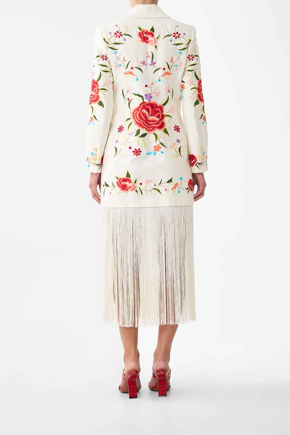 BLAZER WITH FRINGING I LEFT MY HEART IN GRANADA