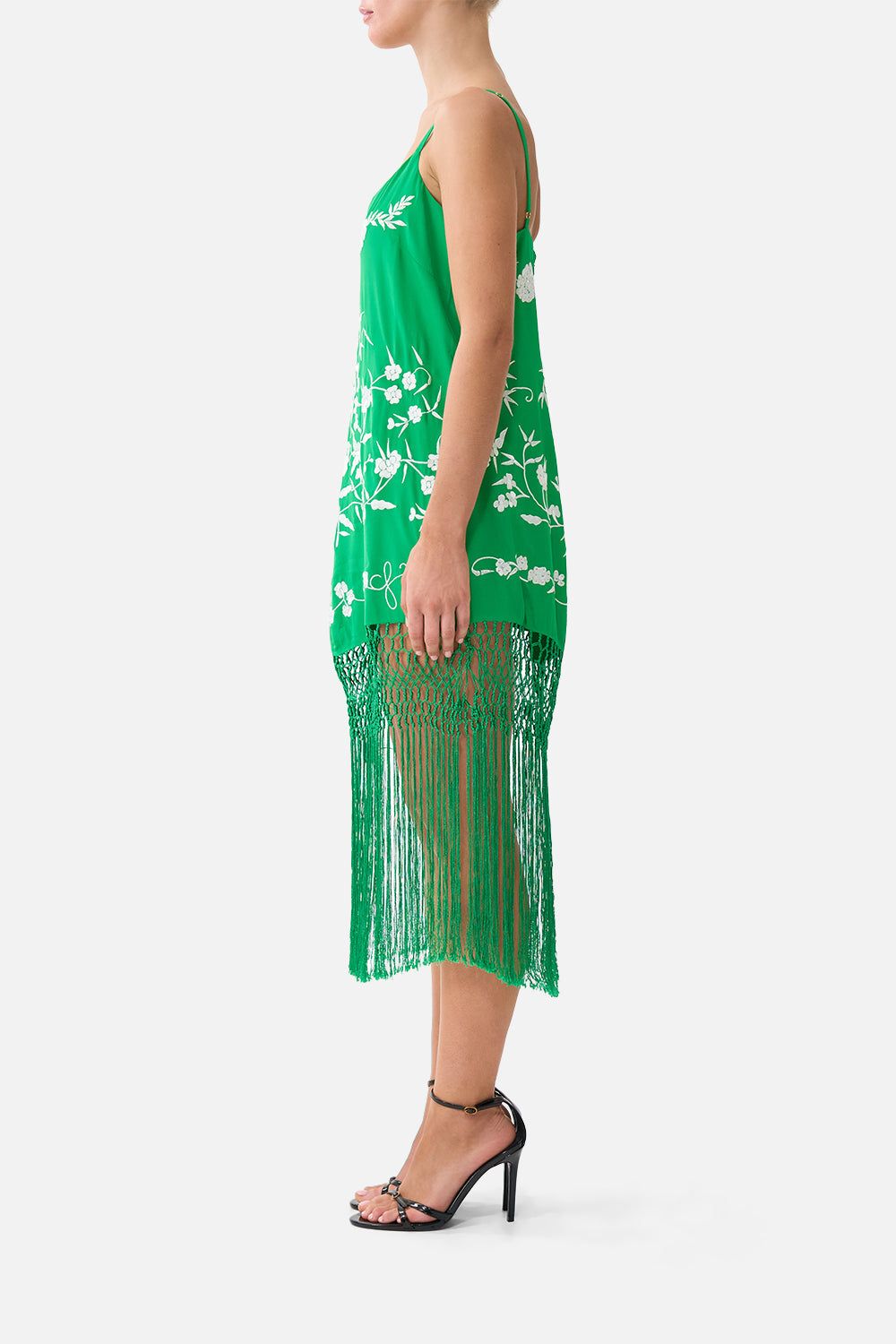 RELAXED MINI DRESS WITH FRINGING SACROMONTE SEÑORITA