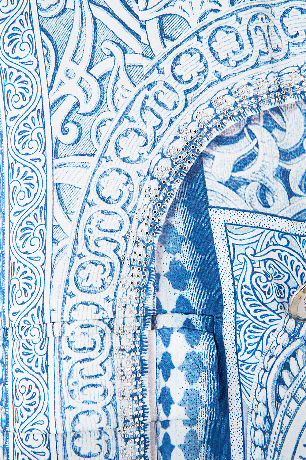 DOUBLE BREASTED SOFT JACKET THE HUM OF THE ALHAMBRA