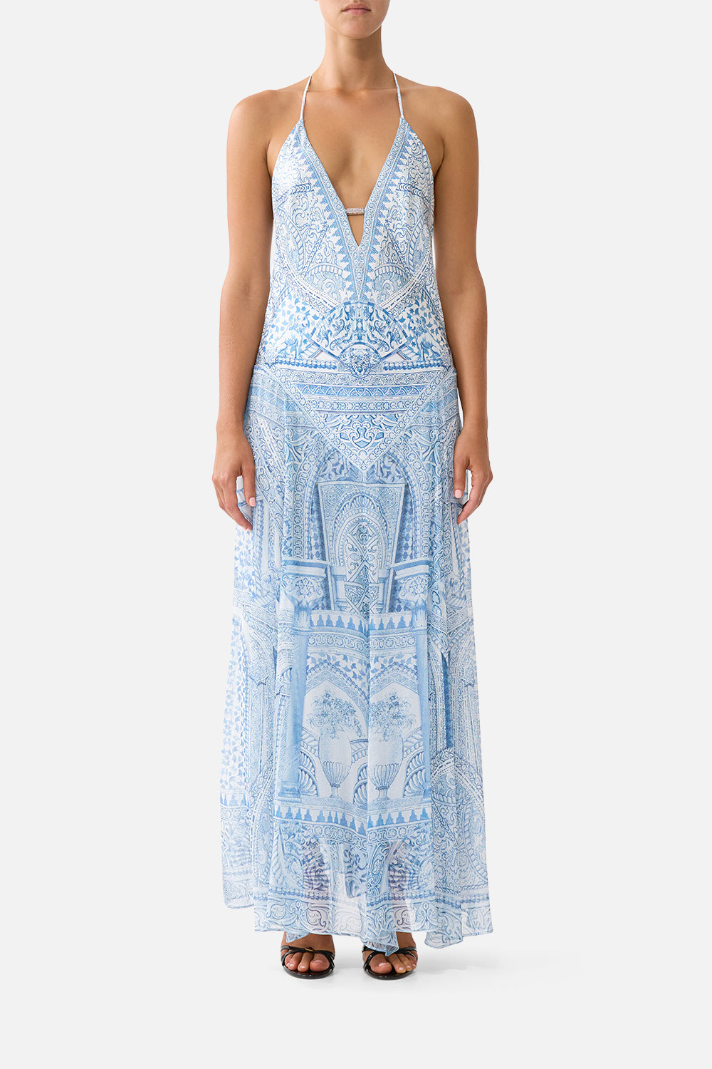 HARDWARE DETAIL SLIP DRESS THE HUM OF THE ALHAMBRA