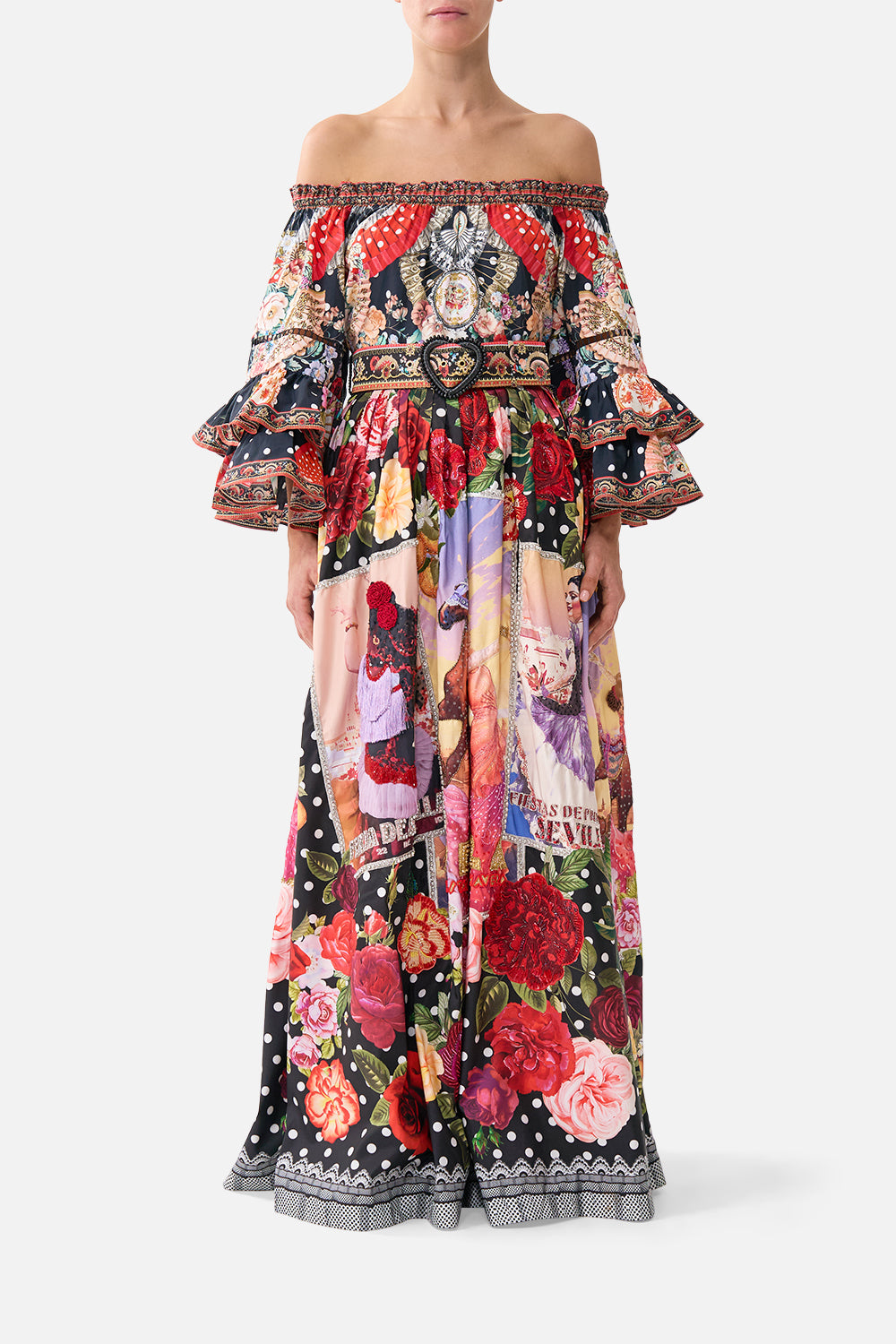 BELTED MAXI SKIRT DAUGHTERS OF DUENDE