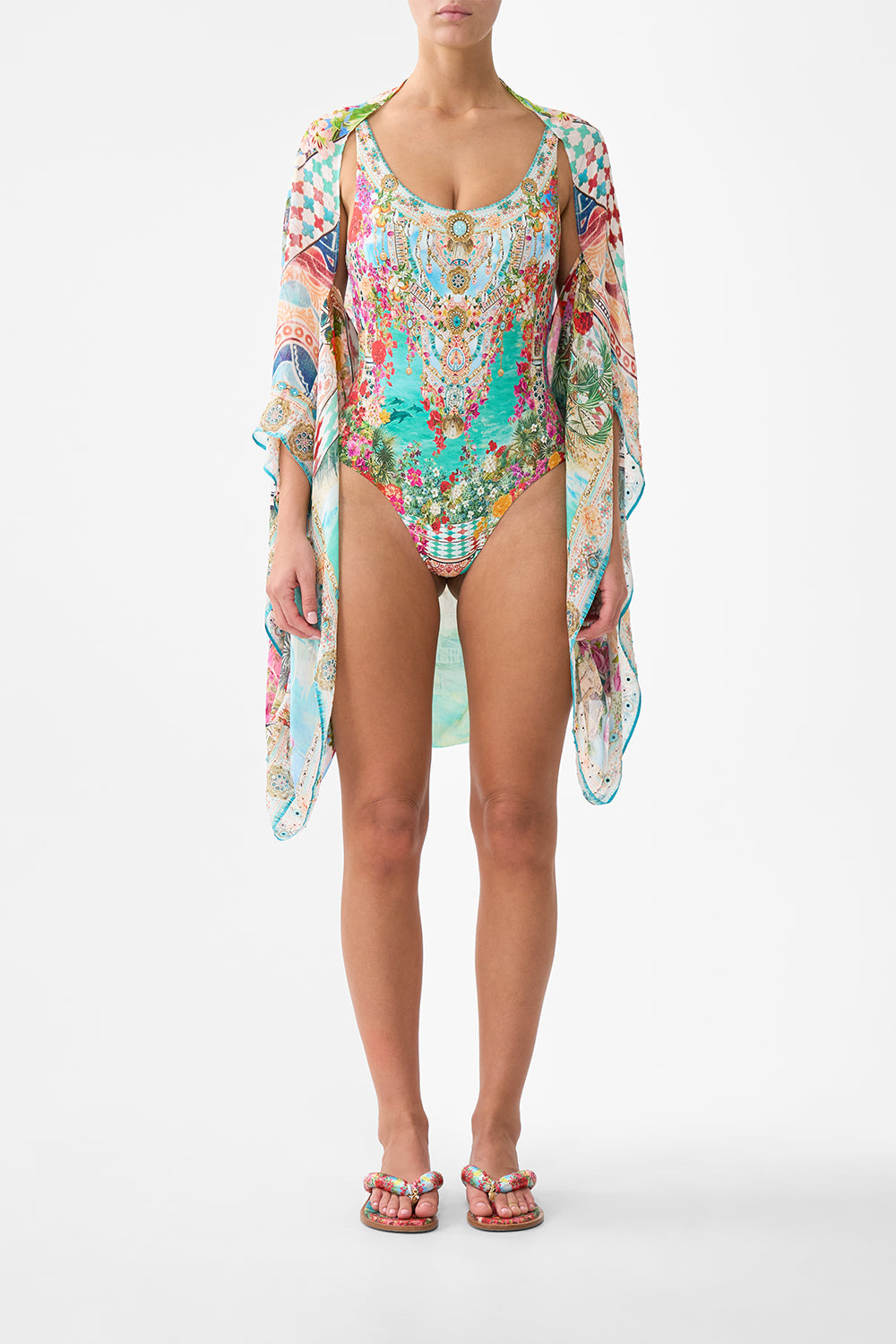 SILK CHIFFON SHRUG MEET ME IN MALLORCA
