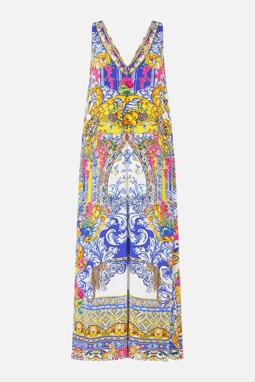 V NECK FLARED JUMPSUIT ESPAÑA NIRVANA