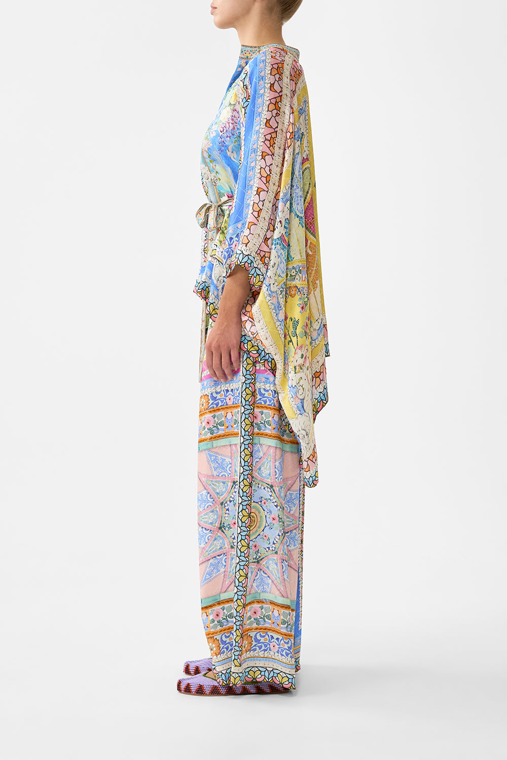 BUTTON THROUGH SCARF BLOUSE NAVÀS NOUVEAU