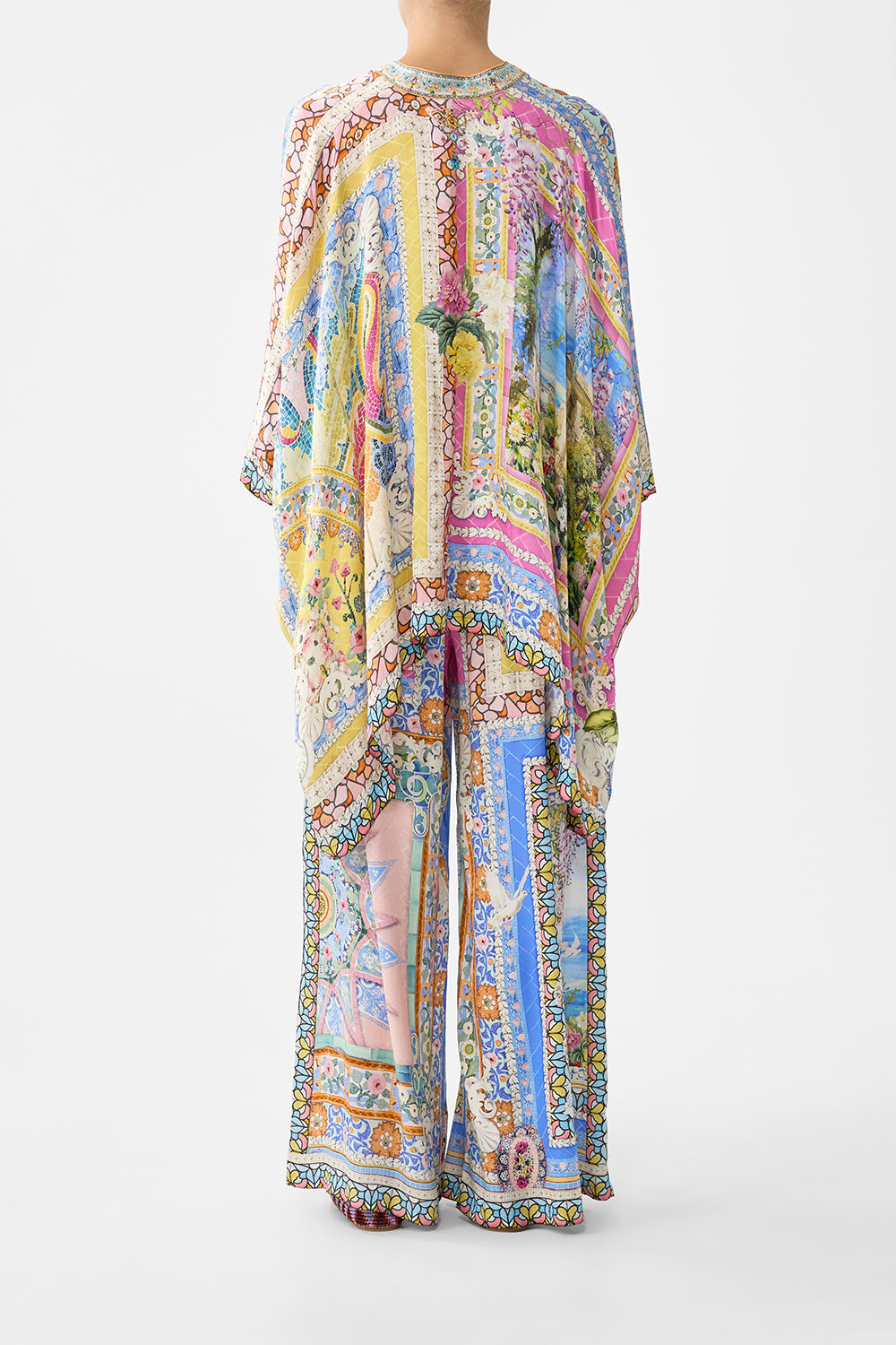 BUTTON THROUGH SCARF BLOUSE NAVÀS NOUVEAU