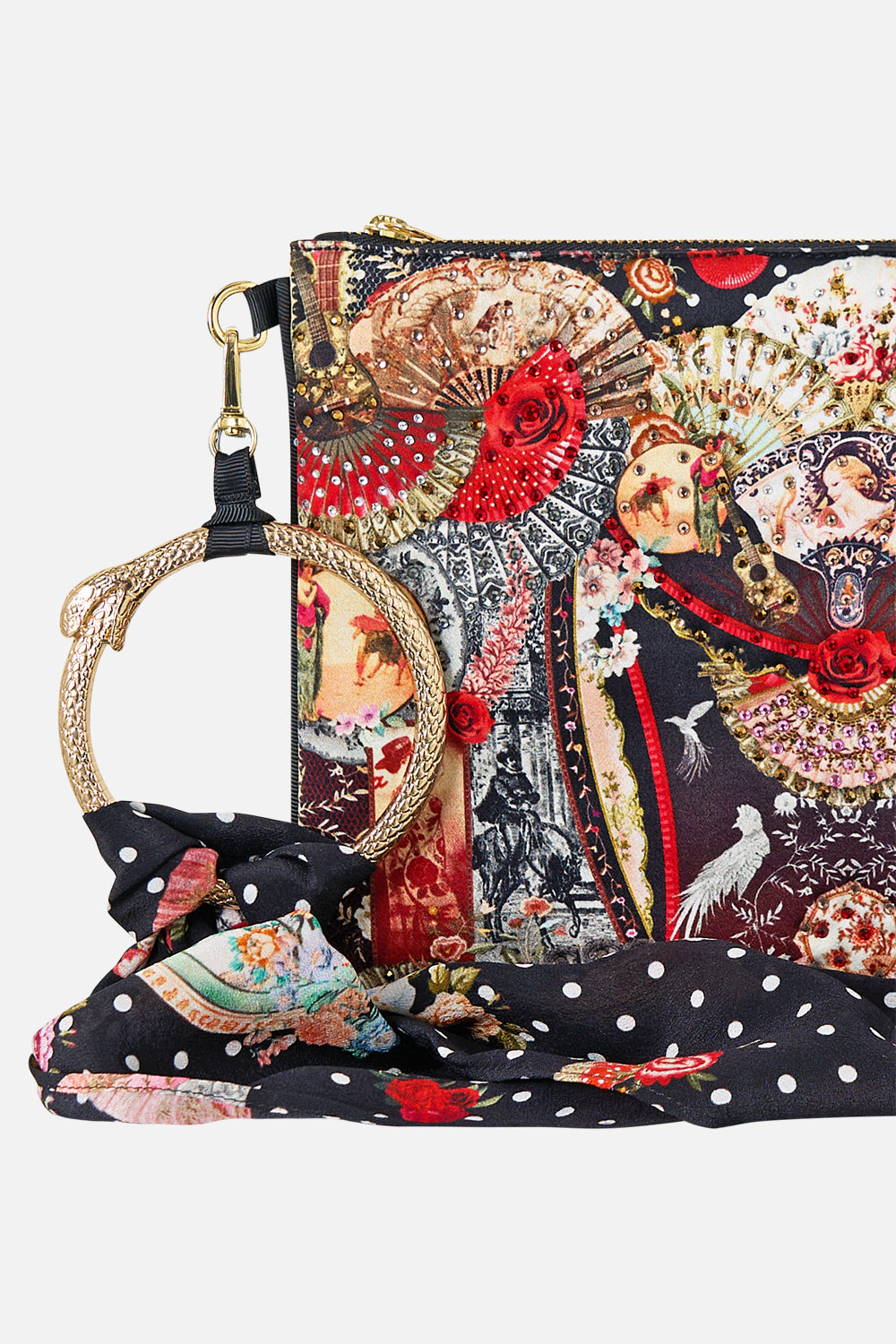 RING SCARF CLUTCH DAUGHTERS OF DUENDE