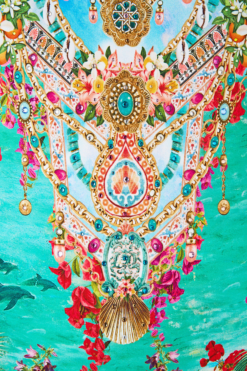 WIDE STRAP ROUND NECK ONE PIECE W LOW BACK MEET ME IN MALLORCA