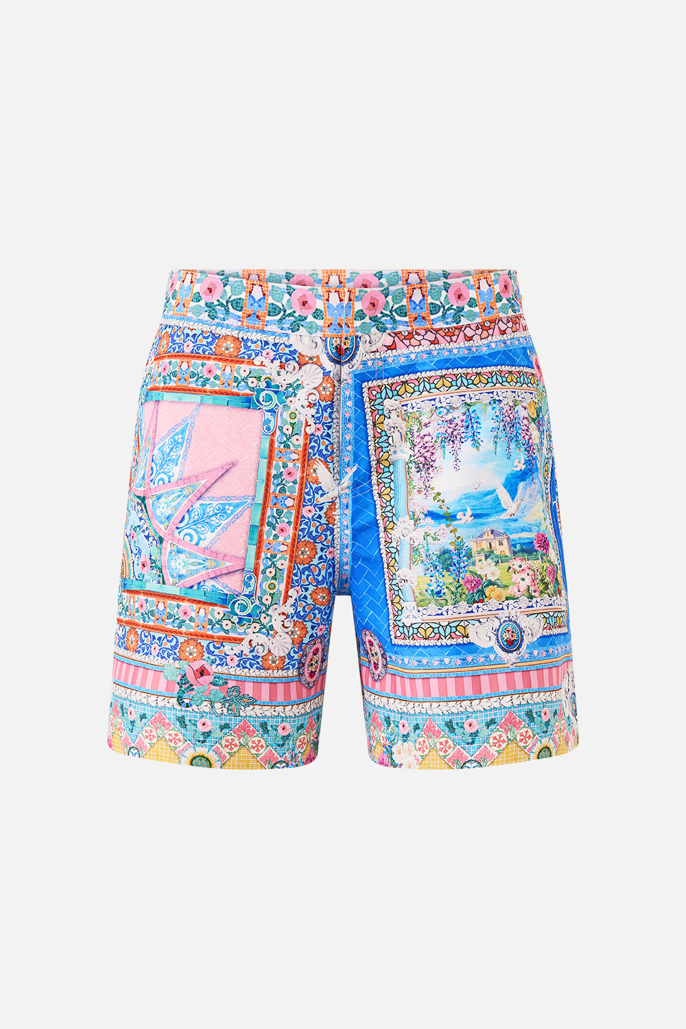 MID LENGTH BOARDSHORT WITH FIXED WAIST NAVÀS NOUVEAU