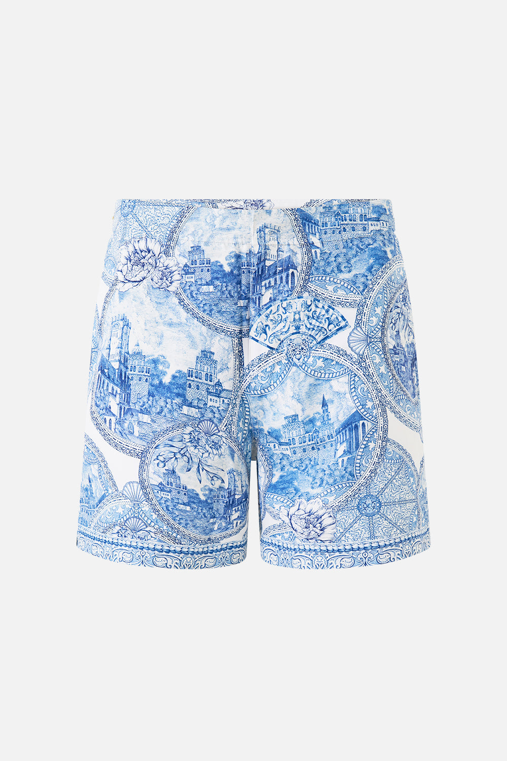 MID LENGTH BOARDSHORT WITH FIXED WAIST THE HUM OF THE ALHAMBRA