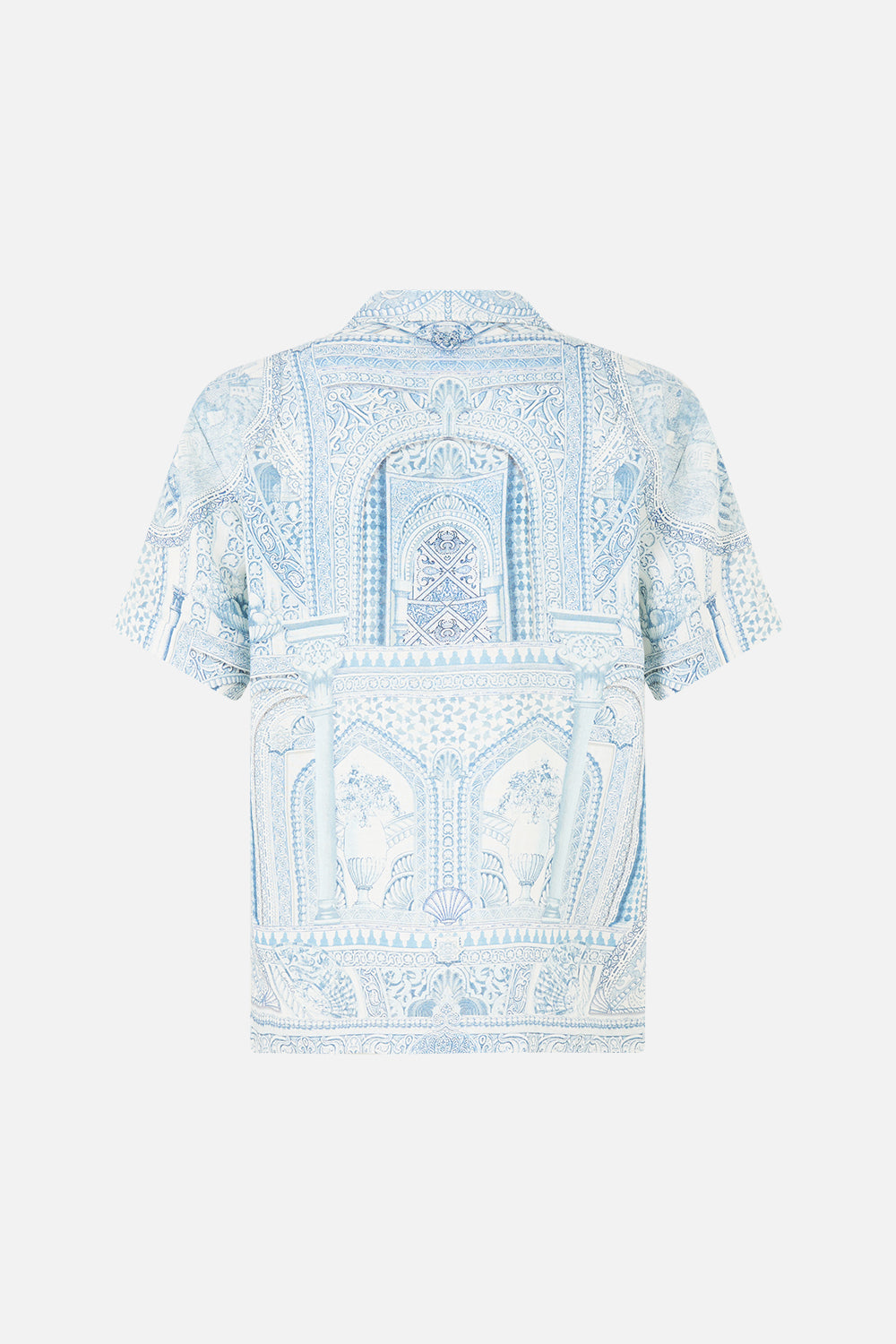 SHORT SLEEVE CABANA SHIRT THE HUM OF THE ALHAMBRA