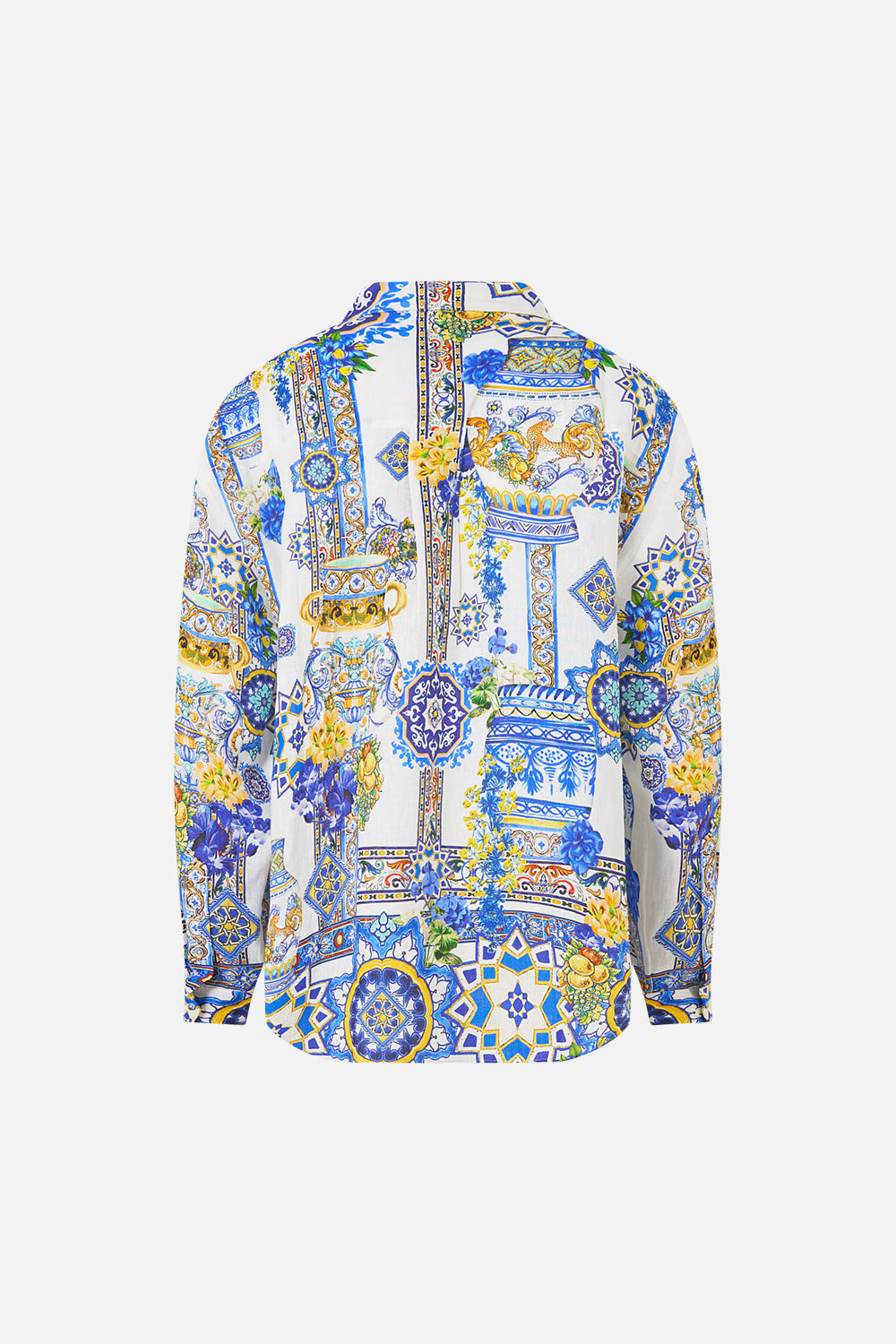 LONG SLEEVE OVERSIZED SHIRT ESPAÑA NIRVANA