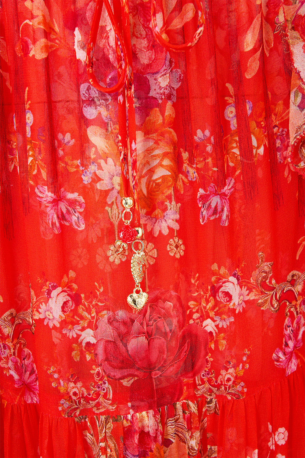 TIERED SKIRT WITH RUFFLE DETAIL OLÉ OLÉ