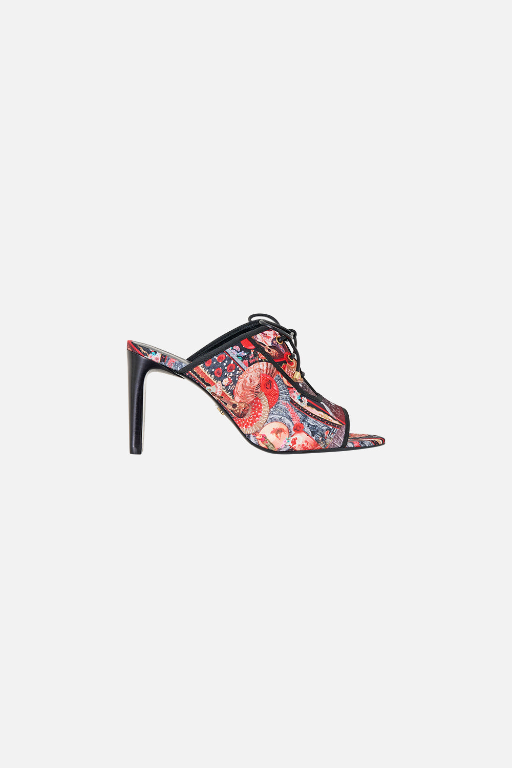 SOFIA LACE UP FRONT HEEL MULE DAUGHTERS OF DUENDE